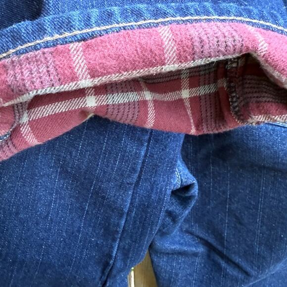 Dickies flannel lined women's jeans Size 14 - Picture 7 of 7